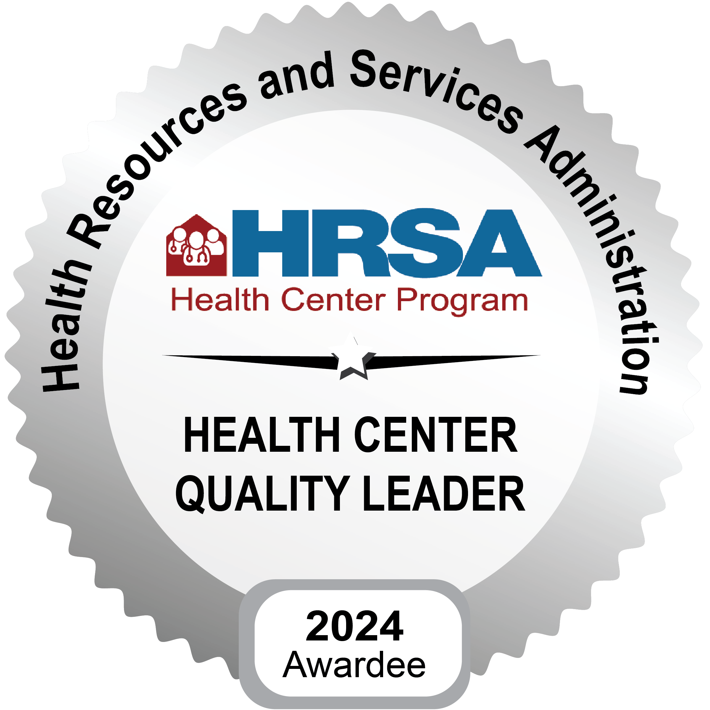 Health Center Quality Leader 2024 Badge